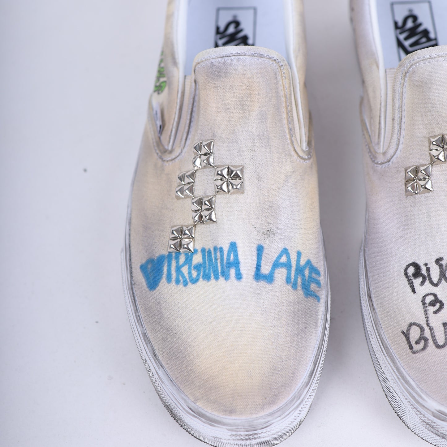 PALY 1/1 HAND DRAWN VANS SLIP ONS