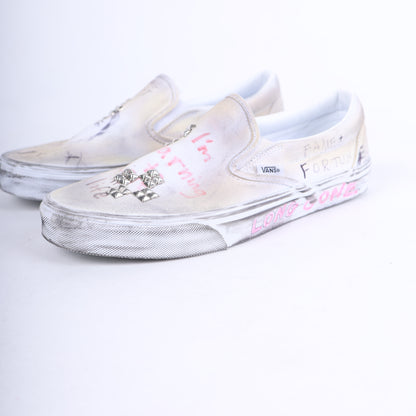 PALY 1/1 HAND DRAWN VANS SLIP ONS