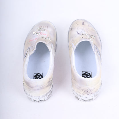 PALY 1/1 HAND DRAWN VANS SLIP ONS