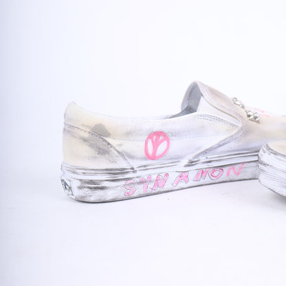 PALY 1/1 HAND DRAWN VANS SLIP ONS