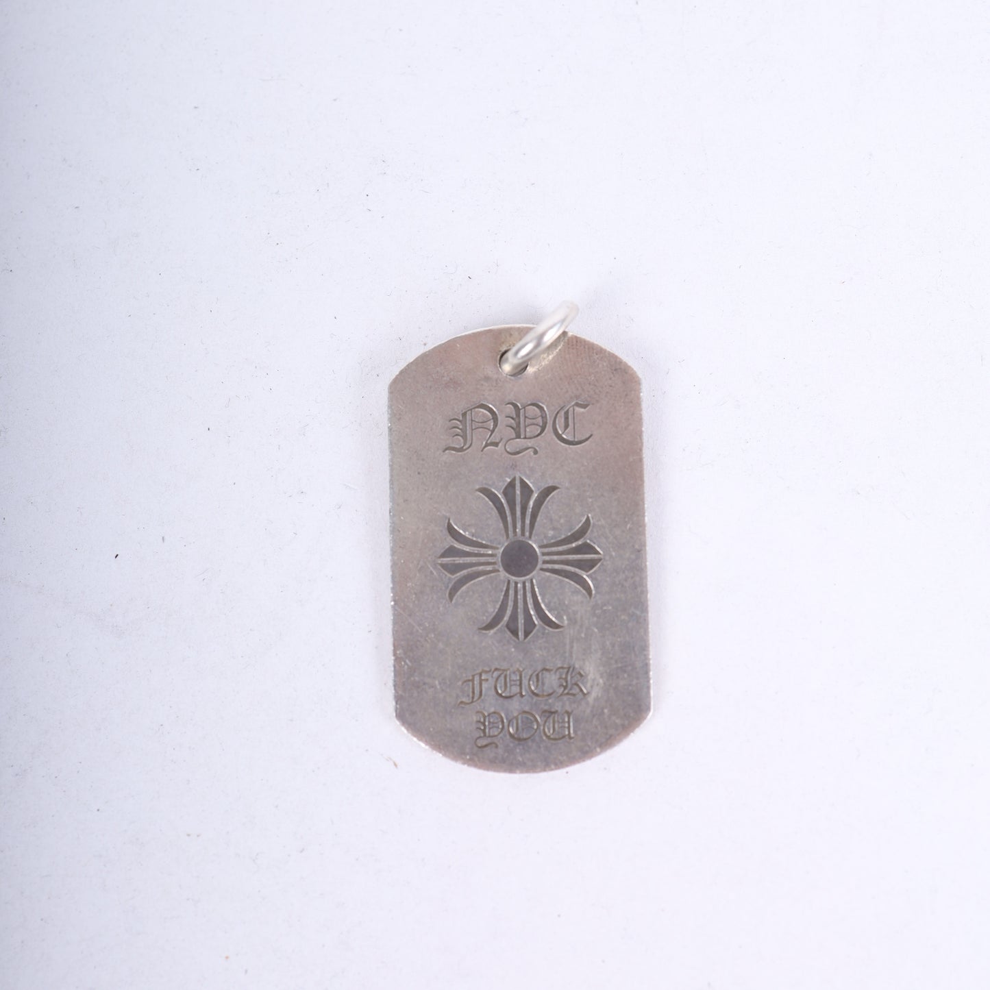 NYC FUCK YOU DOG TAG