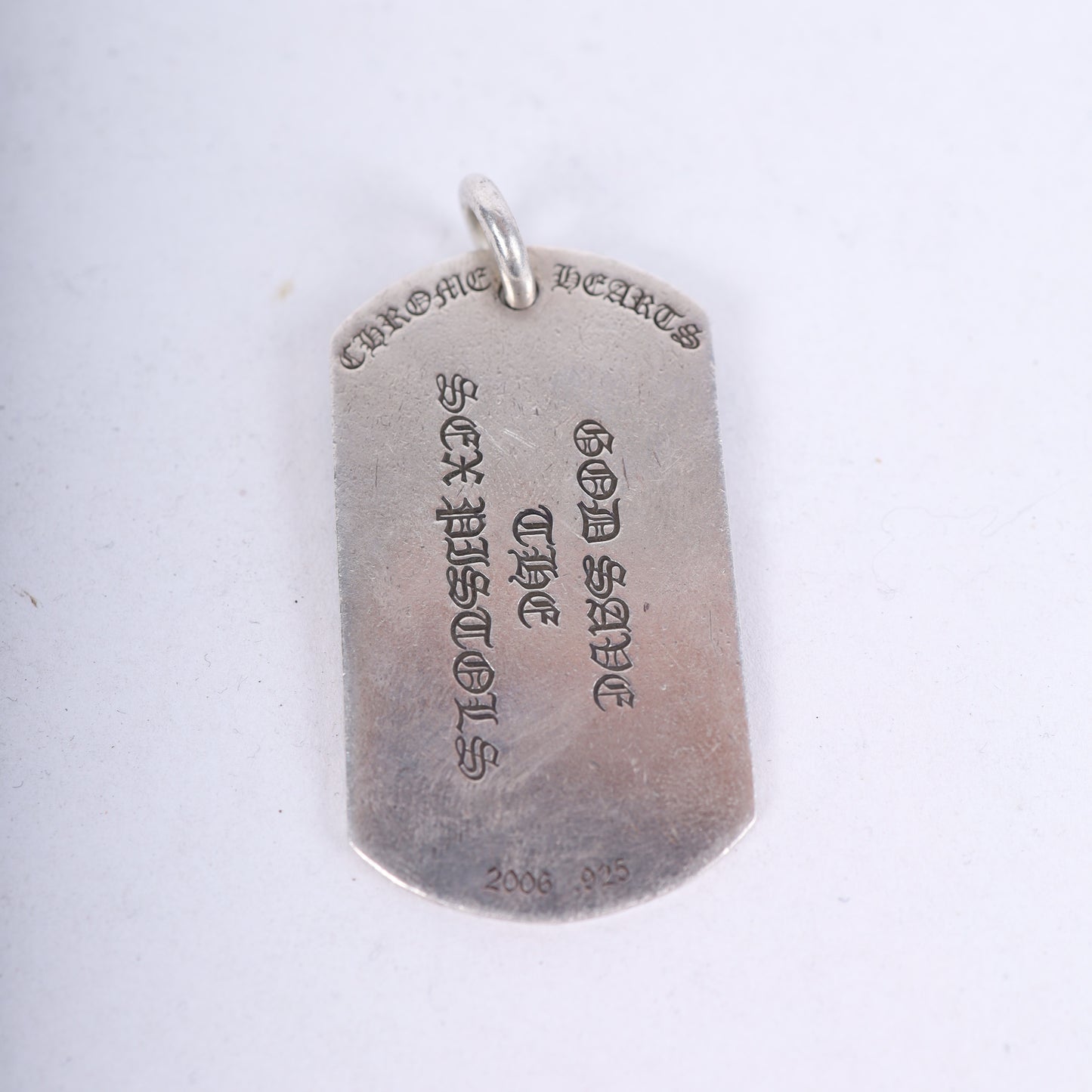 GOD SAVE THE SEX PISTOLS DOG TAG UK EXCLUSIVE