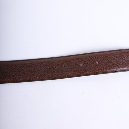 Chrome Hearts Star Oval Cross Brown Belt