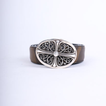 Chrome Hearts Oval Cross Camo Belt