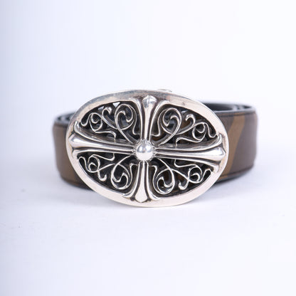 Chrome Hearts Oval Cross Camo Belt