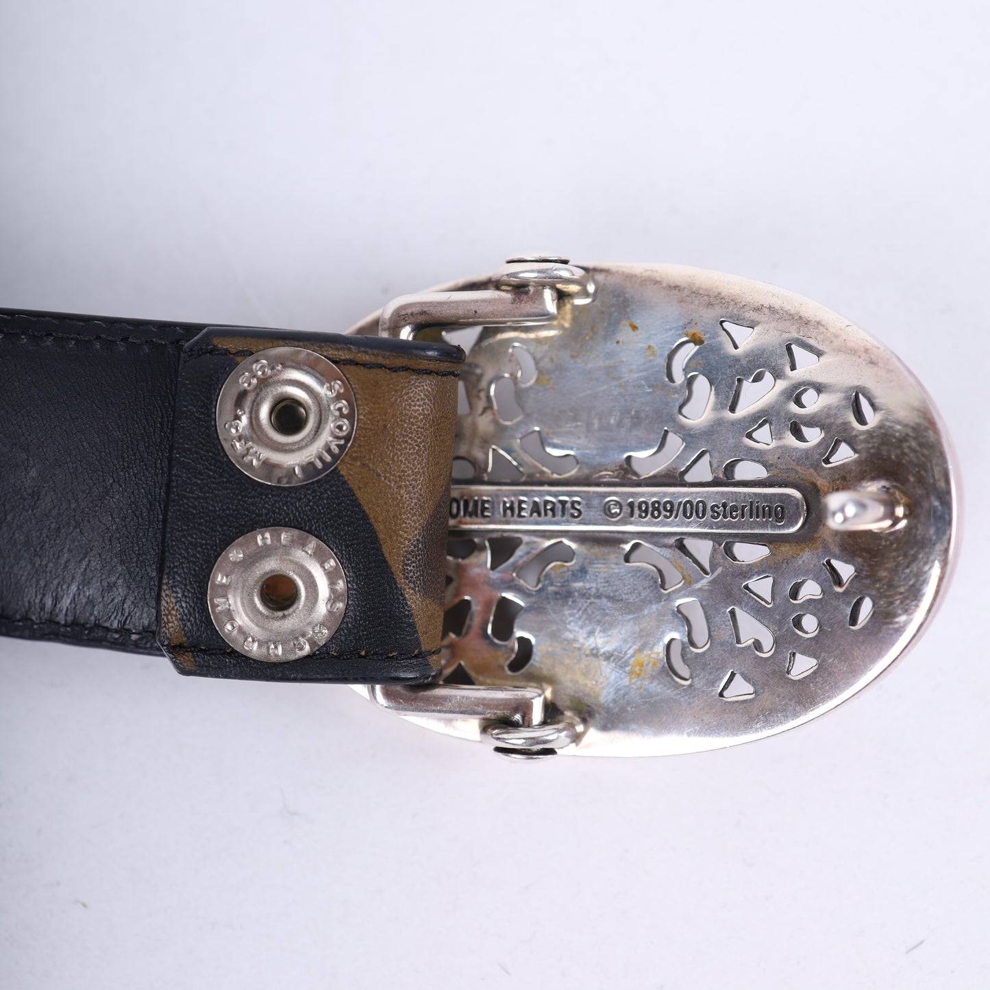 Chrome Hearts Oval Cross Camo Belt
