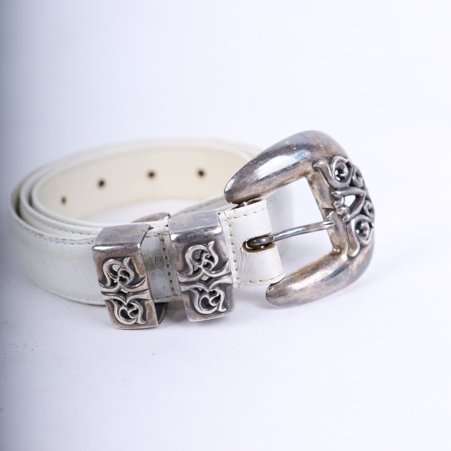 CHROME HEARTS SMALL 1 INCH 4-PIECE WESTERN BELT