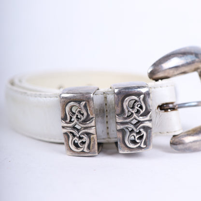 CHROME HEARTS SMALL 1 INCH 4-PIECE WESTERN BELT