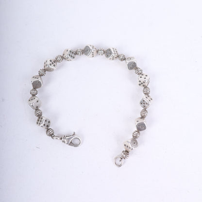 CHROME HEARTS DICE BRACELET 12 LINK