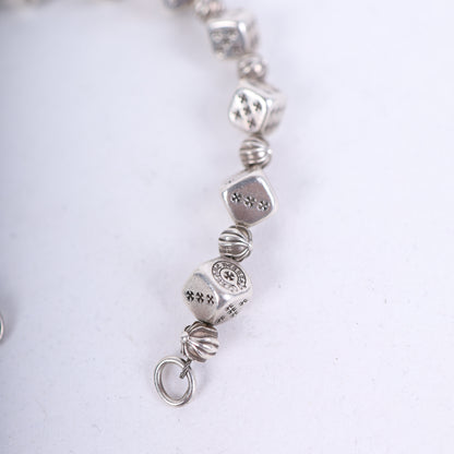 CHROME HEARTS DICE BRACELET 12 LINK