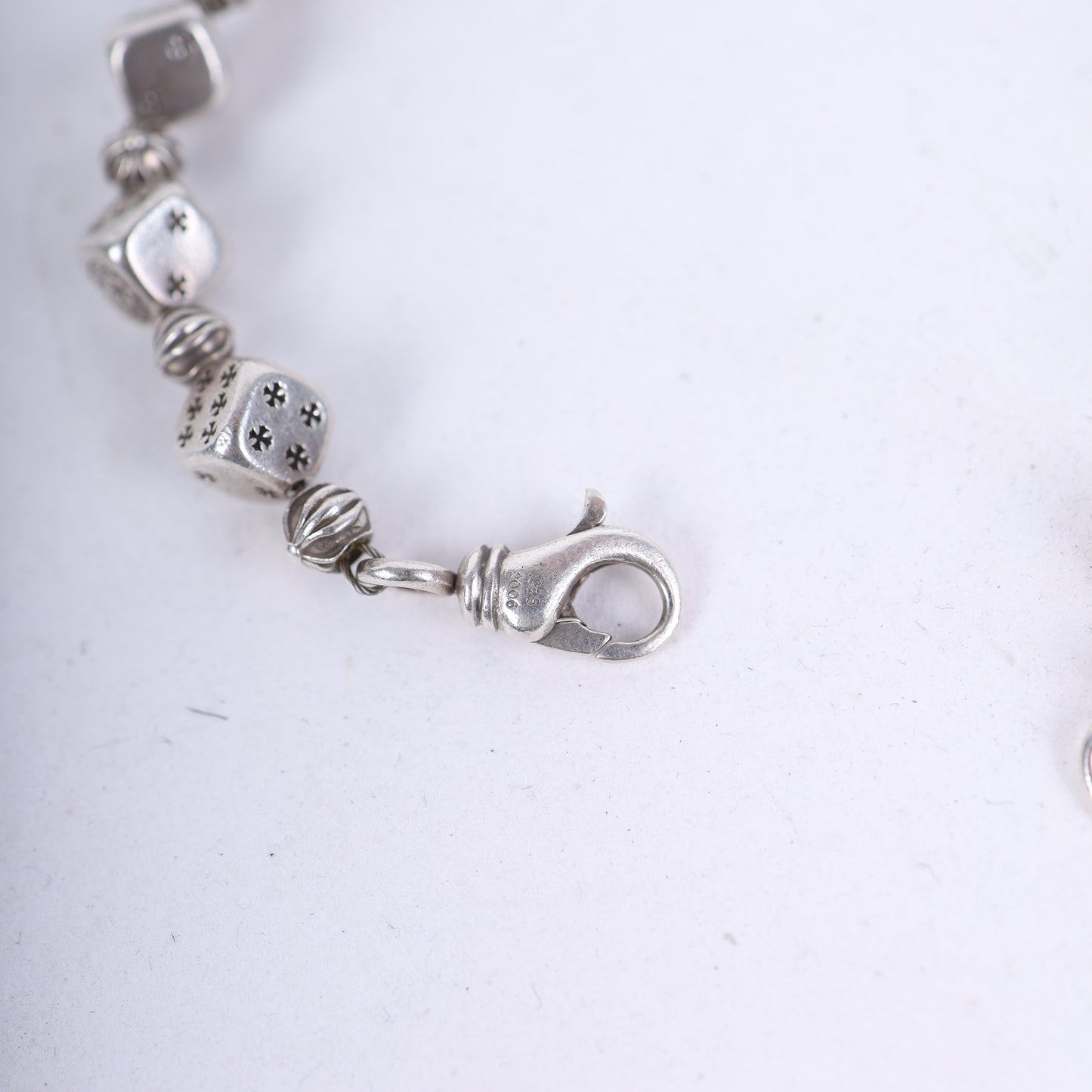 CHROME HEARTS DICE BRACELET 12 LINK