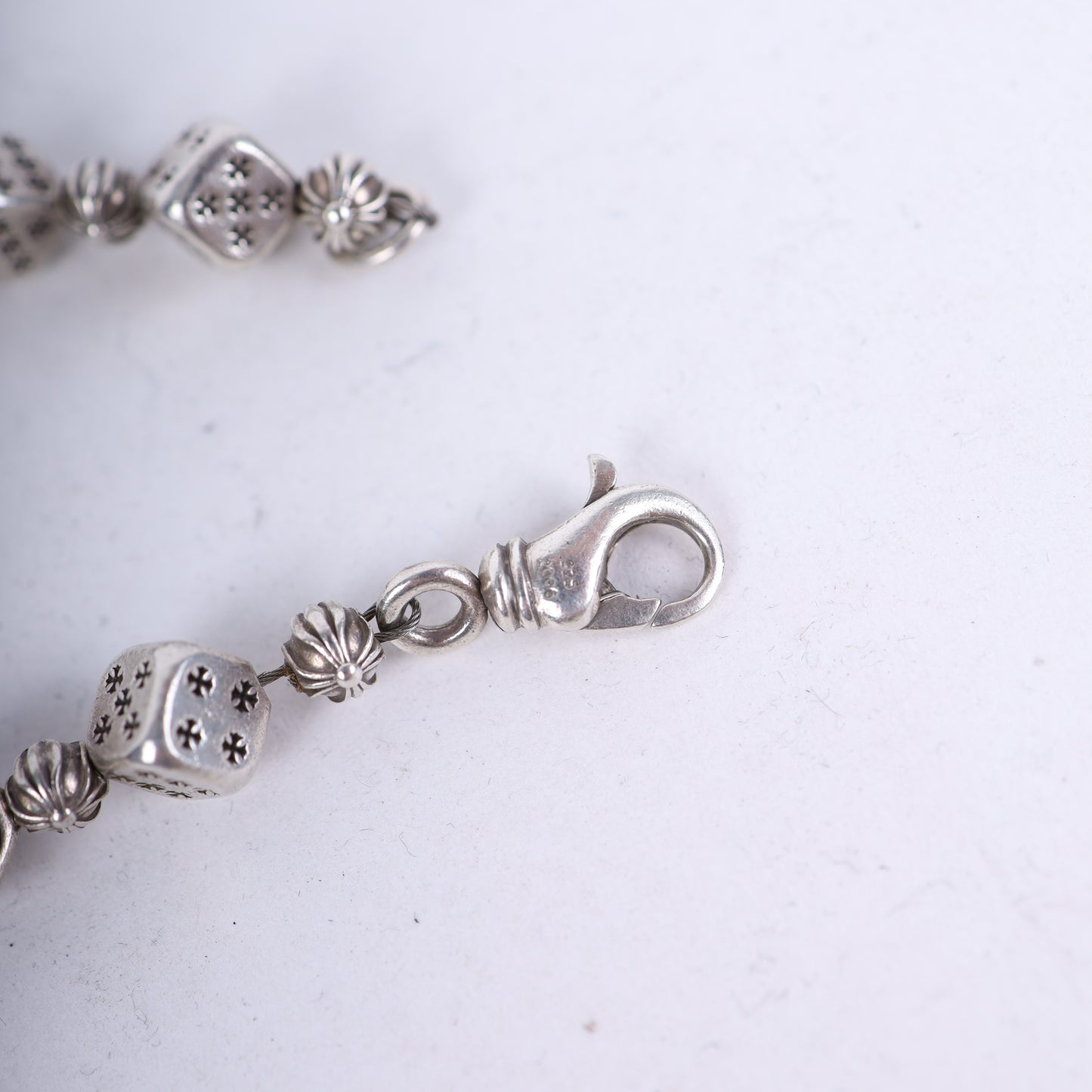 CHROME HEARTS DICE BRACELET 12 LINK
