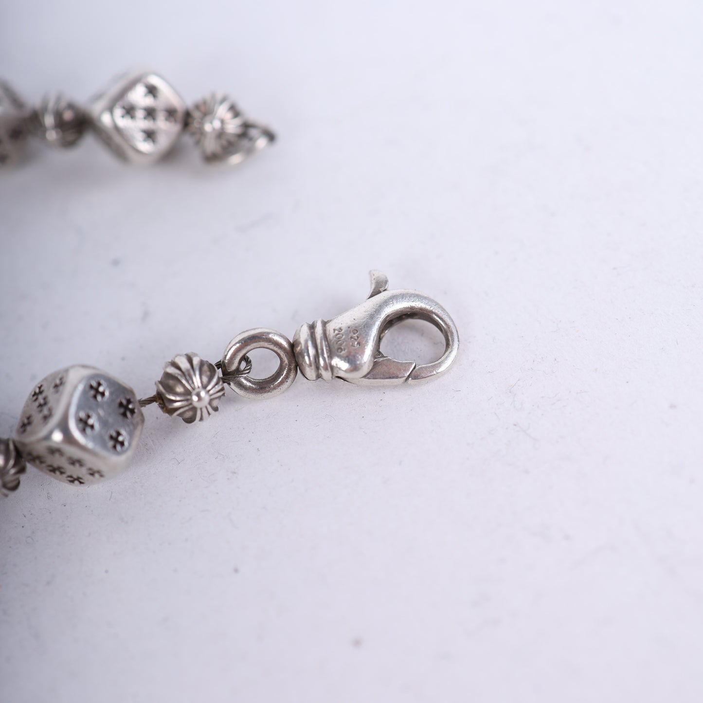 CHROME HEARTS DICE BRACELET 12 LINK