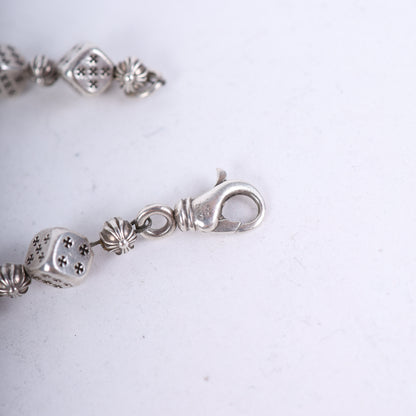 CHROME HEARTS DICE BRACELET 12 LINK