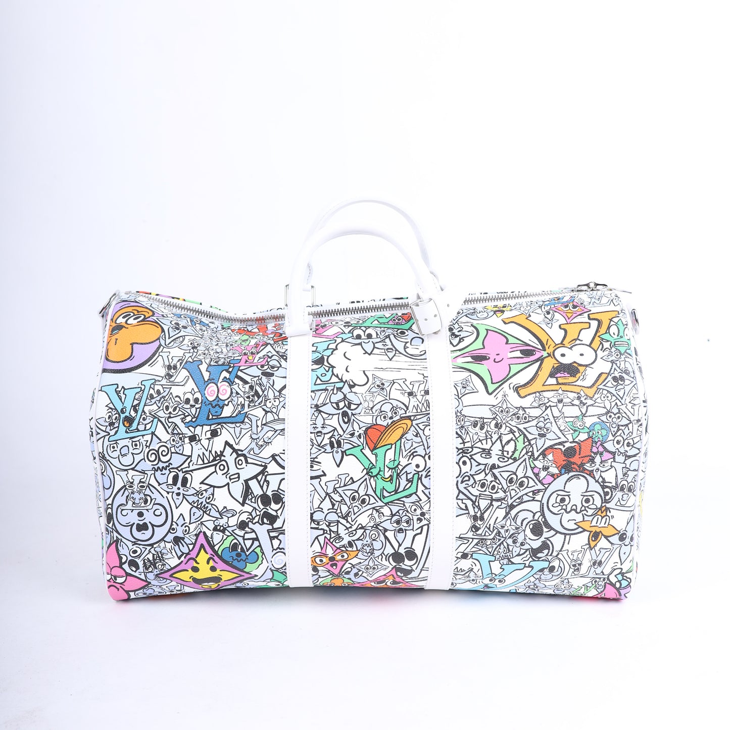 LV MONOGRAM COMICS KEEPALL BANDOULIERE 50 MULTICOLOR