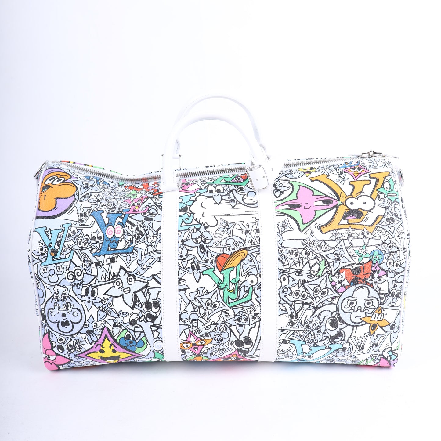 LV MONOGRAM COMICS KEEPALL BANDOULIERE 50 MULTICOLOR