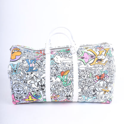 LV MONOGRAM COMICS KEEPALL BANDOULIERE 50 MULTICOLOR