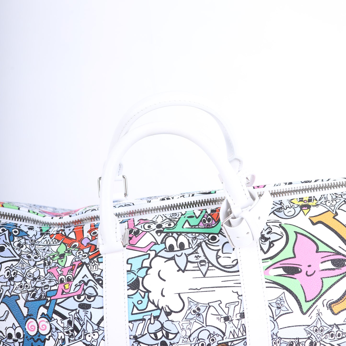 LV MONOGRAM COMICS KEEPALL BANDOULIERE 50 MULTICOLOR