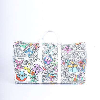 LV MONOGRAM COMICS KEEPALL BANDOULIERE 50 MULTICOLOR