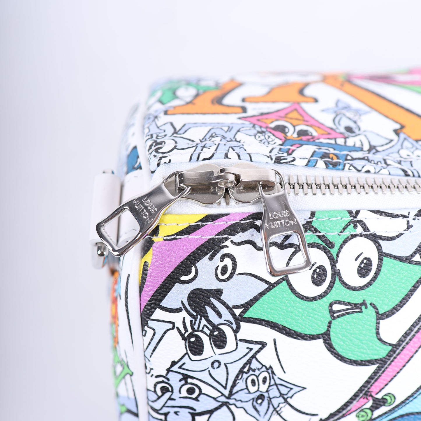 LV MONOGRAM COMICS KEEPALL BANDOULIERE 50 MULTICOLOR