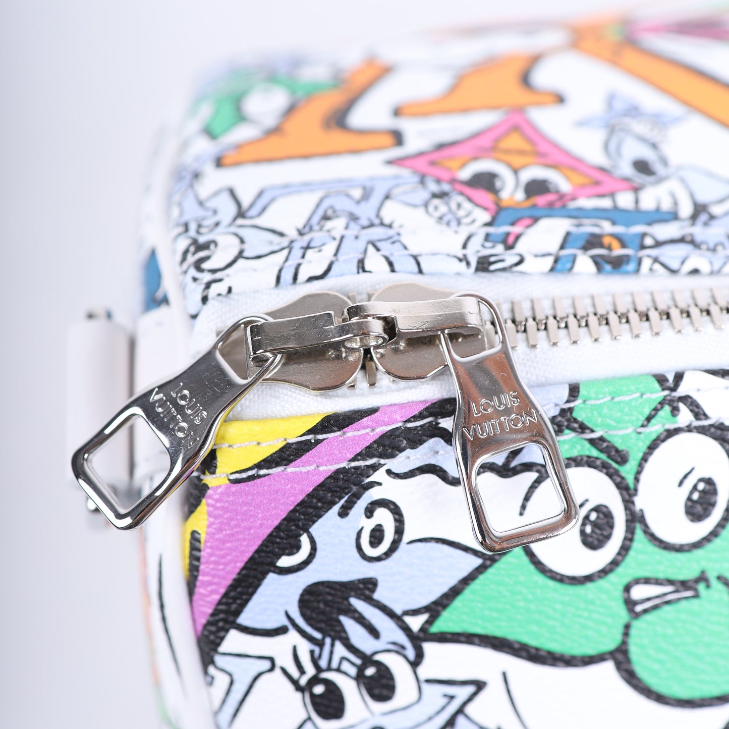 LV MONOGRAM COMICS KEEPALL BANDOULIERE 50 MULTICOLOR