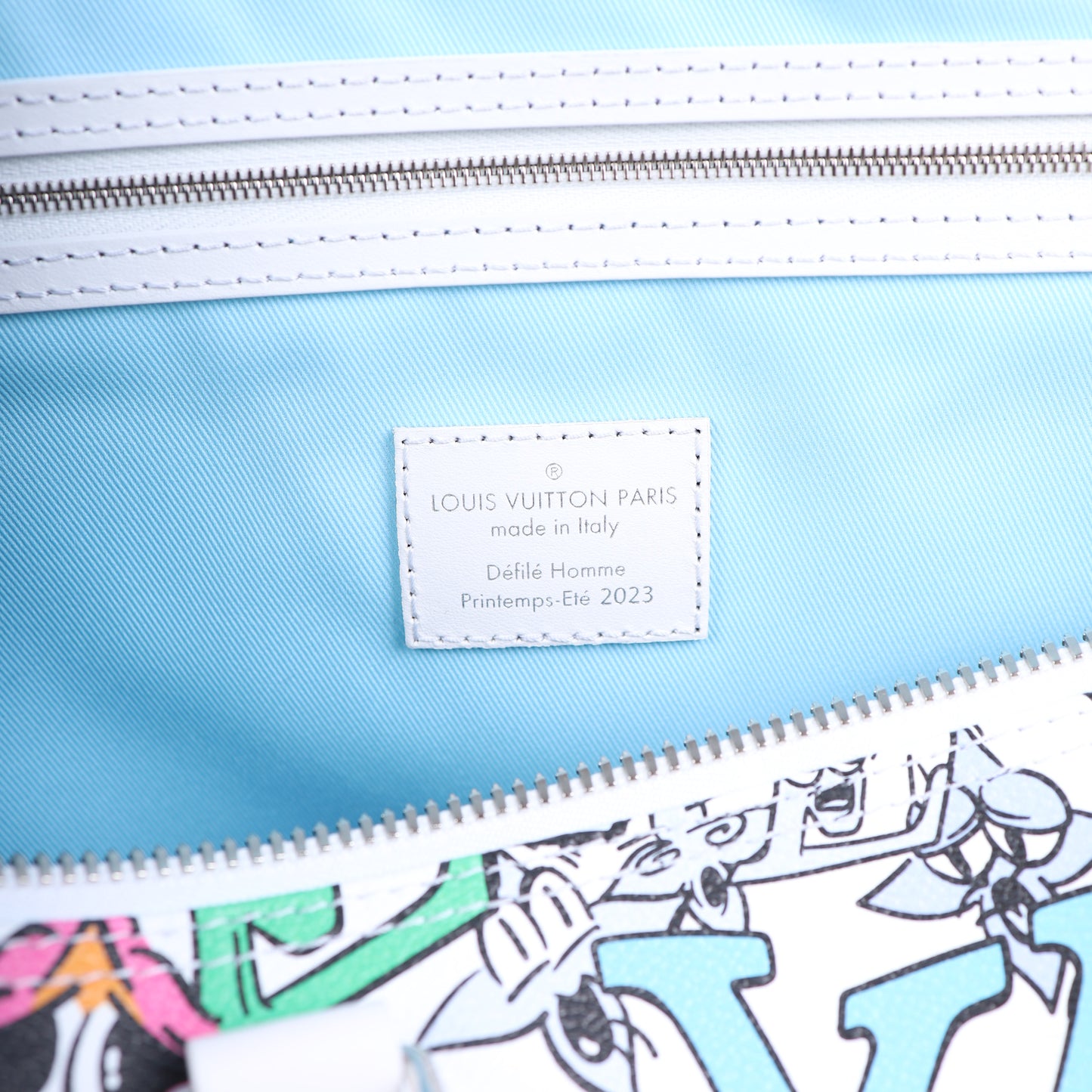 LV MONOGRAM COMICS KEEPALL BANDOULIERE 50 MULTICOLOR