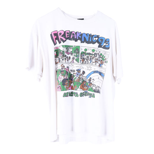 VINTAGE FREAKNIK '93 WHITE T-SHIRT