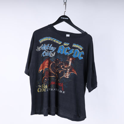 VINTAGE MOTLEY CRUE AC/DC Monsters of Rock 1997 Tour T-Shirt