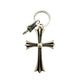 Cross Keychain With Dagger Pendant