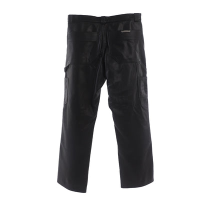 Chrome Hearts Leather Double Knee Carpenter Pants
