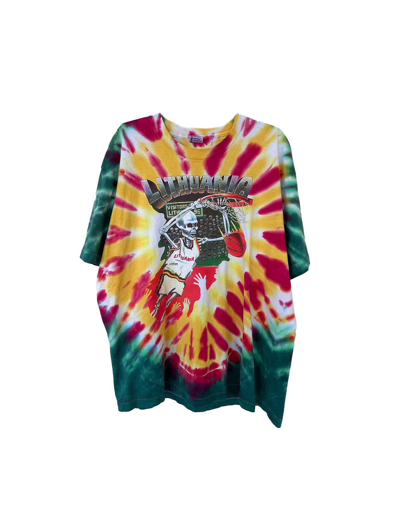 TIE-DYE LITHUANIA GRATEFUL DEAD LYMPICS 1992 VINTAGE T-SHIRT