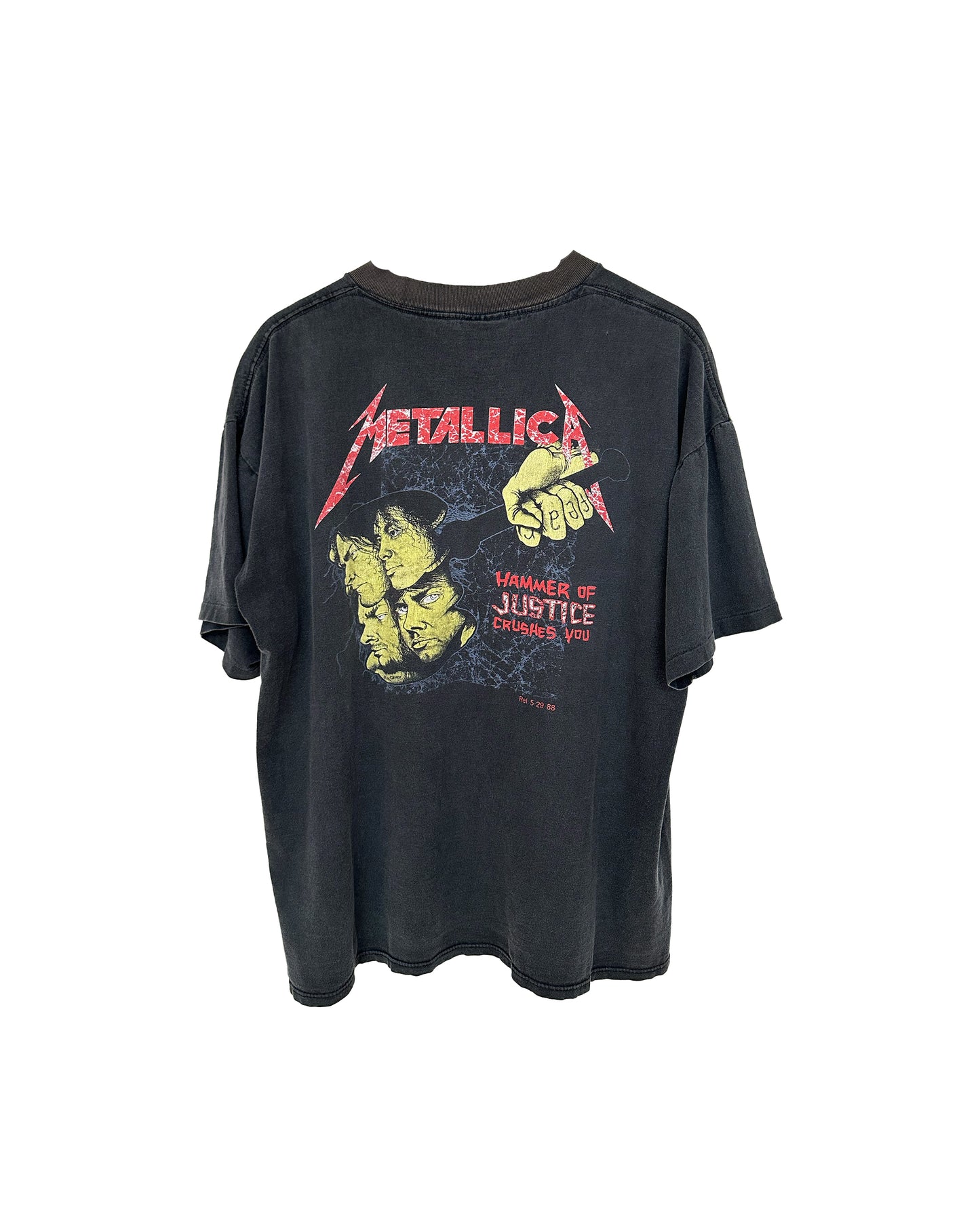 VINTAGE METALLICA TOUR TEE GIANT TAG