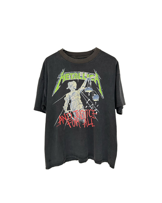 VINTAGE METALLICA TOUR TEE GIANT TAG