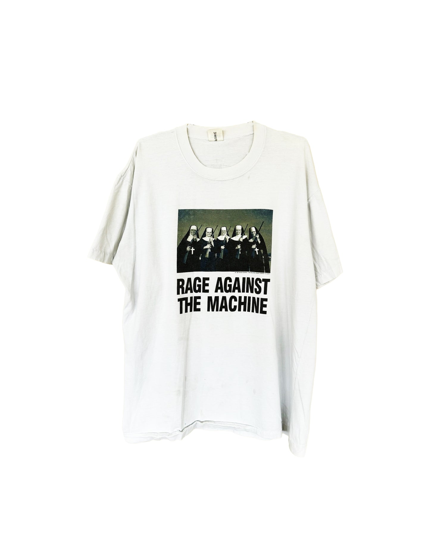 RAGE AGAINST THE MACHINE NUNS WITH GUNS VINTAGE TEE