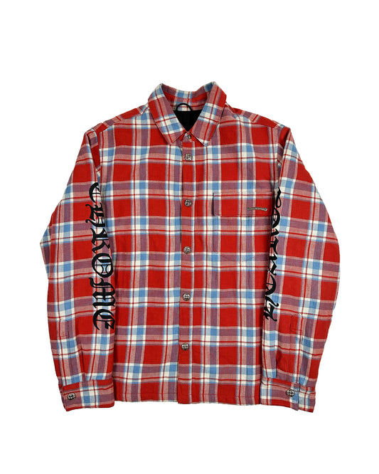 RED/BLUE PLAID LINED FLANNEL 2022