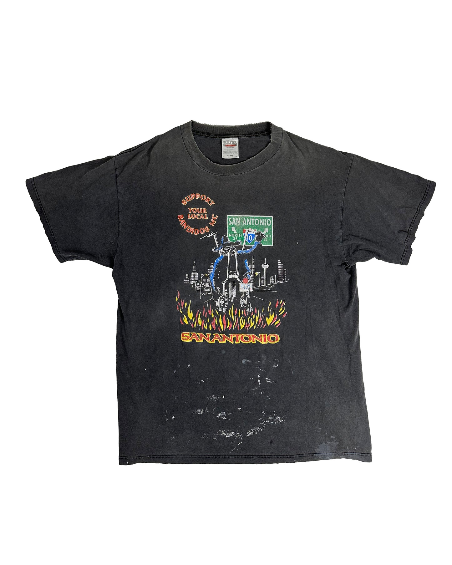 San Antonio Biker Tee