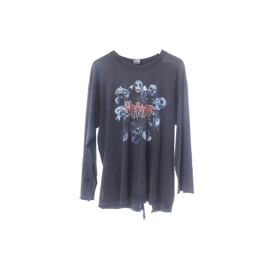 VINTAGE THRASHED FADED SLIPKNOT TOUR TEE