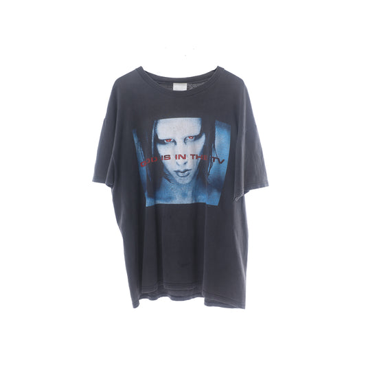 Marilyn Manson God in the TV Vintage Tee