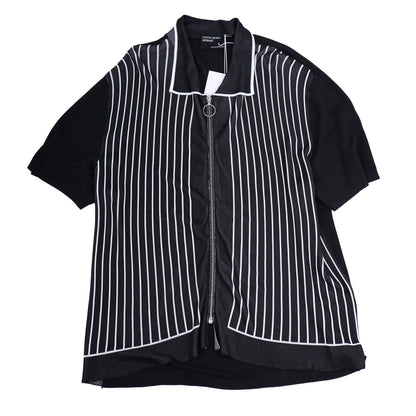 ERD PINSTRIPE POLO ZIP UP