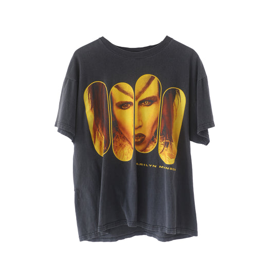 Marliyn Manson Rare Dual Graphic Vintage T-Shirt