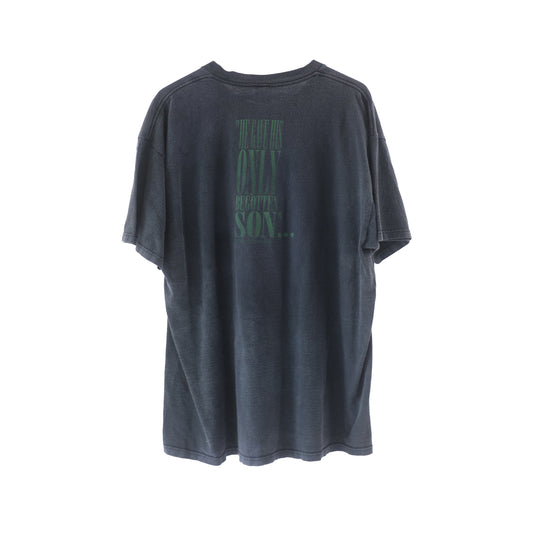 Faded What Has God Ever Done For You Vintage Tee XL