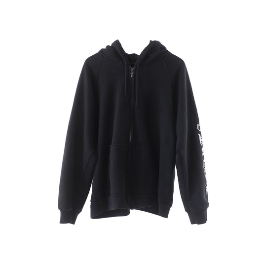 Vintage Chrome Hearts Metallic Thermal Zip Hoodie