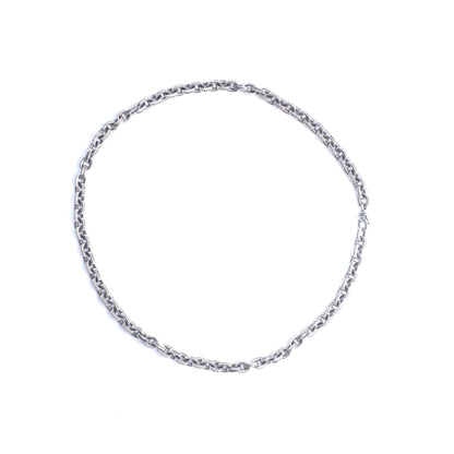 BIG CHROME HEARTS XL LARGE PAPER CHAIN NECKLACE 24"