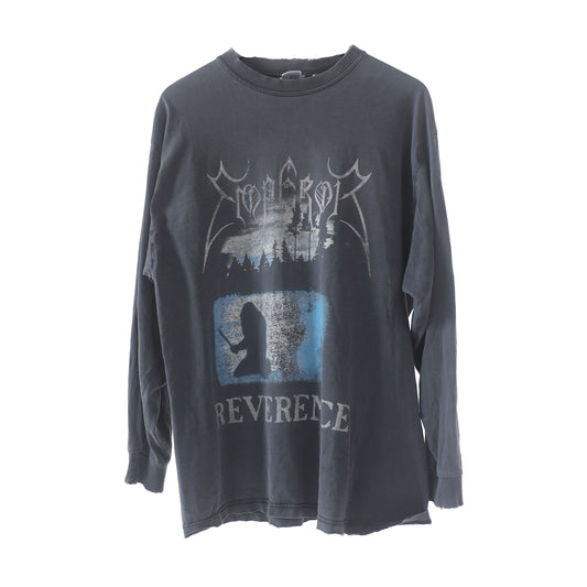 Vintage Emperor Dual Graphic Long Sleeve Shirt