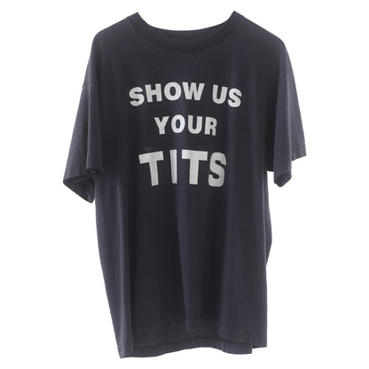 Vintage Show Us Your Tits Old Iron Gym T-Shirt