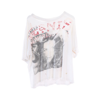 VINTAGE ALANIS MORISETTE THRASHED BAND TEE