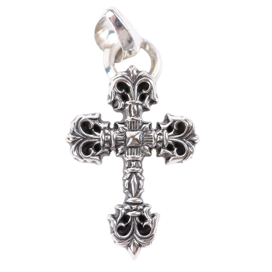 CHROME HEARTS SILVER FILIGREE MEDIUM PENDANT