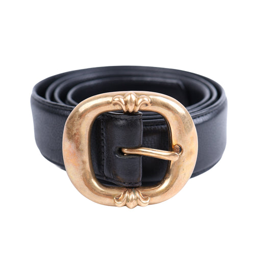 CHROME HEARTS BRONZE GUNSLINGER BELT SIZE 38