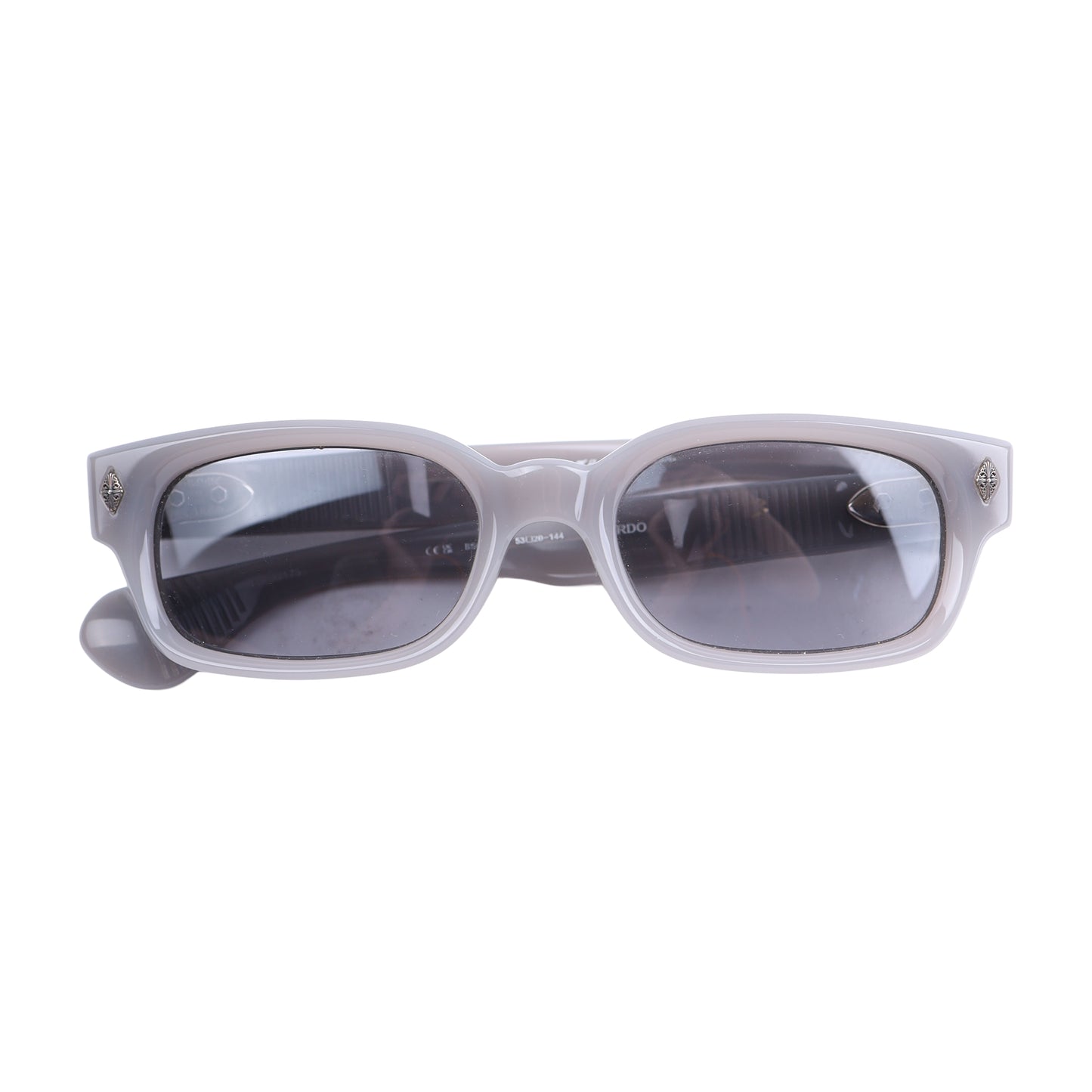 CHROME HEARTS GREY WEIRDO SUNGLASSES