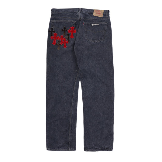 501 ST BARTHS PONY HAIR CROSS PATCH LEVI'S DENIM